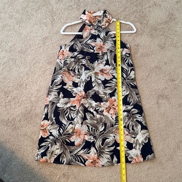 Alythea Tropical Floral Halter Dress - Picture 7 of 8